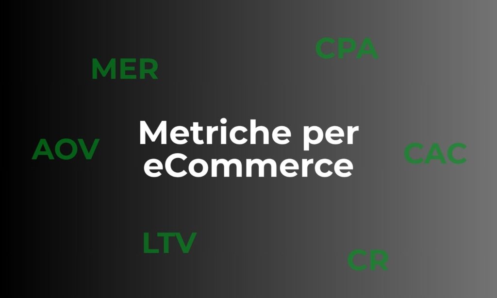 metriche per ecommerce